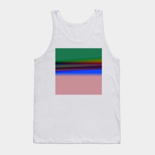 blue green blue grey texture abstract art Tank Top